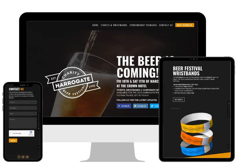 A trusted web designer in Wetherby